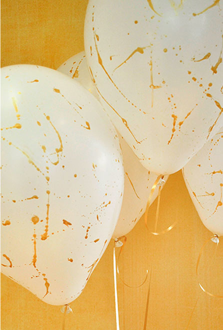 Blinged Splatter Balloons Party Tip