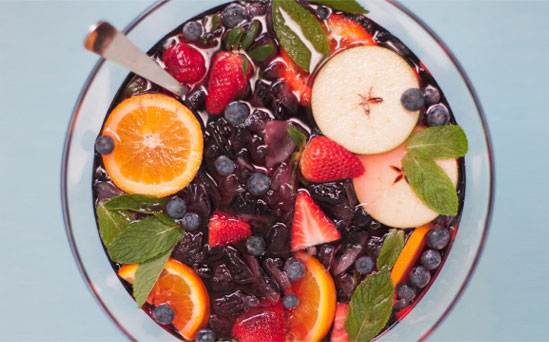 Sweet Red Sangria- Easy Sangria Recipe with Fresh Fruit