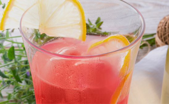 Watermelon punch recipe made with white sangria Watermelon Sangria Recipe