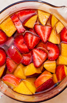 Strawberry Peach Sangria Recipe